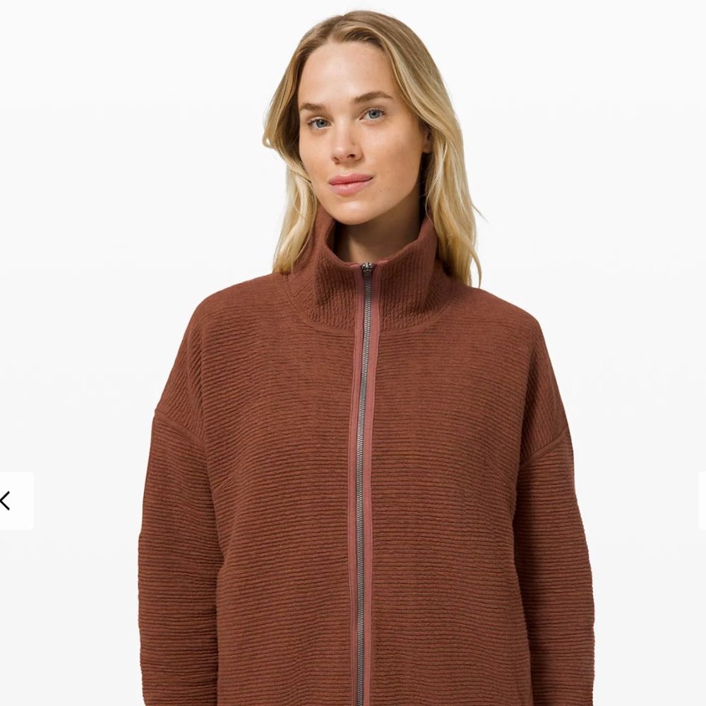 NWT Lululemon Peaceful Moments Full Zip